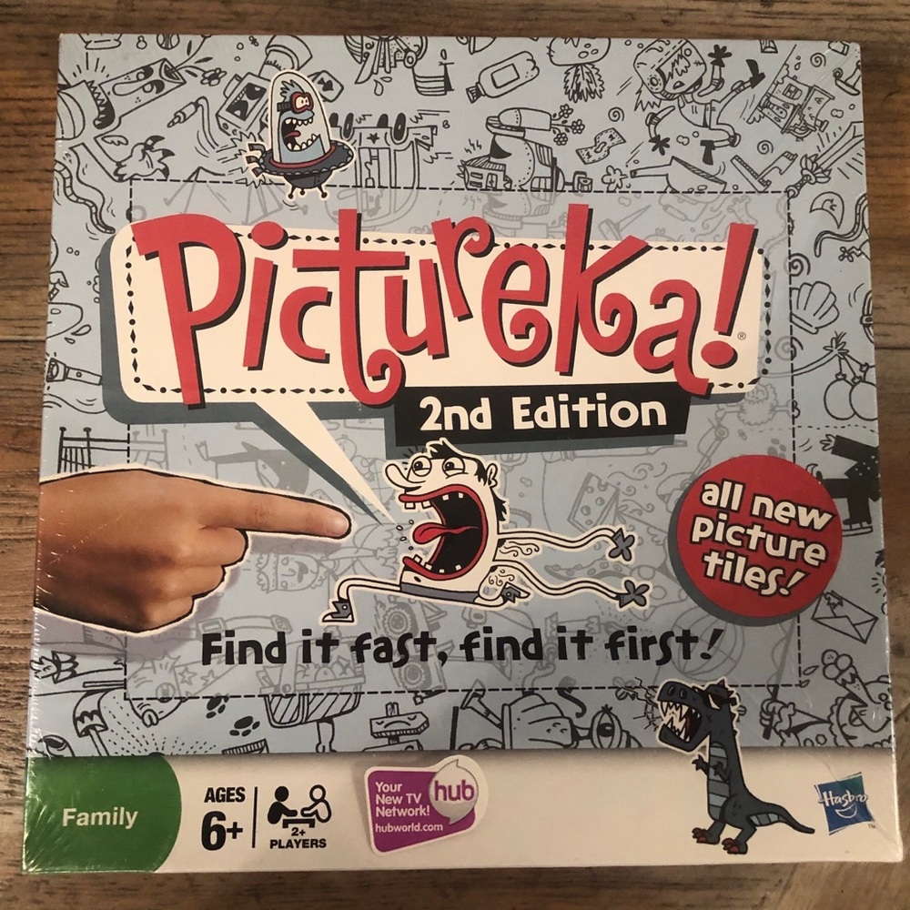 Pictureka 2nd Edition Board Game Sealed by Hasbro 2009 NEW in BOX